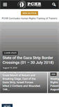 Mobile Screenshot of pchrgaza.org